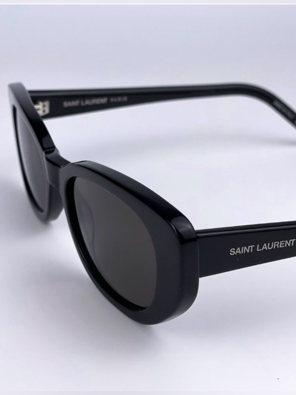 NEW Saint Laurent New Wave SL316 BETTY 001 Women Sunglasses Case Cleaning Cloth - Picture 5 of 12